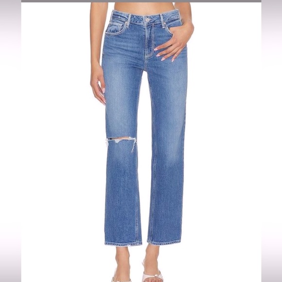 PAIGE Jeans, Sarah Straight Ankle - Picture 1 of 5